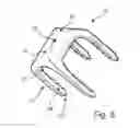 Fig. 04 - Continuous compression fixation device for the fusion of an intercalary structural augment