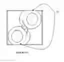 Fig. 15 - Bi-directional fixating/locking transvertebral body screw/intervertebral cage stand-alone constructs