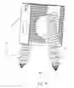 Fig. 22 - Bi-directional fixating/locking transvertebral body screw/intervertebral cage stand-alone constructs