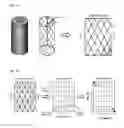 Fig. 24 - METHOD FOR CALCULATING DIAMETER OF STENT AFTER COMPRESSION, METHOD FOR MANUFACTURING WIRE-MESH STENT, AND METHOD FOR PATTERNING MULTI-ALTERABLE STRUCTURE THEREOF
