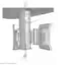 Fig. 01 - Clamp for retaining an IV tube