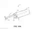 Fig. 11 - Implantable electrical stimulator with deflecting tip lead