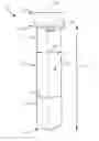 Fig. 01 - Biological sample analysis kit and sample collection unit with a cap having an access opening