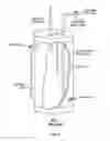Fig. 02 - Sediment buster for water container flushing system including sediment separator, and associated methods
