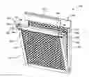 Fig. 01 - Electrostatic filter corner latch