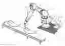 Fig. 01 - APPLICATION DEVICE FOR APPLYING A FLUID PRODUCT WHOSE DOSING FLOW DEPENDS ON THE SPEED OF AN OPENING THROUGH WHICH THE FLUID PRODUCT IS OUTPUT