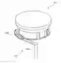 Fig. 01 - Cleaning device for cleaning electroplating substrate holder