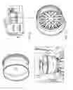 Fig. 03 - VEHICLE WHEEL HAVING A DECORATIVE MEMBER ATTACHED TO A BASE WHEEL AND METHOD OF MANUFACTURE