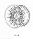 Fig. 12 - VEHICLE WHEEL HAVING A DECORATIVE MEMBER ATTACHED TO A BASE WHEEL AND METHOD OF MANUFACTURE