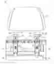 Fig. 01 - Sliding sleeve and headrest arrangement
