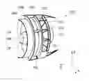 Fig. 01 - Turbojet engine comprising a nacelle equipped with a fan case and with a fixed structure