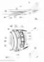 Fig. 02 - Turbojet engine comprising a nacelle equipped with a fan case and with a fixed structure