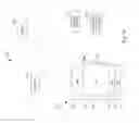Fig. 43 - Modular cargo storage apparatus for use on a base platform of a modular autonomous bot apparatus that transports an item being shipped