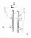 Fig. 01 - A DEVICE FOR QUICKLY MOUNTING AND QUICKLY DETACHING A FAUCET ON A COUNTERTOP