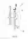 Fig. 14 - A DEVICE FOR QUICKLY MOUNTING AND QUICKLY DETACHING A FAUCET ON A COUNTERTOP