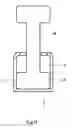 Fig. 12 - Device for dismountably connecting two intersecting formwork beams