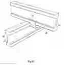 Fig. 16 - Device for dismountably connecting two intersecting formwork beams