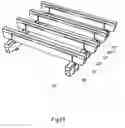Fig. 28 - Device for dismountably connecting two intersecting formwork beams