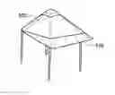 Fig. 01 - Shelter with adjustable canopy