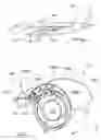 Fig. 02 - Aircraft bypass turbojet engine with opening fitted with a hinge with gooseneck fitting