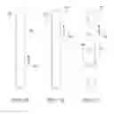 Fig. 08 - MAGNETIC ADJUSTABLE LOUVERED SHUTTERS