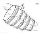 Fig. 01 - Transition piece having cooling rings