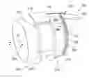 Fig. 01 - Turbofan comprising a series of rotatable blades for blocking off the bypass flow duct