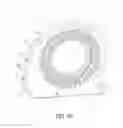 Fig. 16 - Centrifugal fan comprising a sidewall and plurality of air deflectors forming a plurality of airflow entry tunnels to sequentially expand a flow channel outwardly in a radial direction