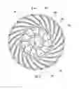 Fig. 05 - Centrifugal compressor open impeller