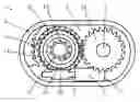 Fig. 01 - Controlling device for the mechanical actuating of a component