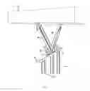 Fig. 13 - Bracket assembly for bracing two structures