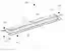 Fig. 01 - Horizontal light guide based lighting fixture