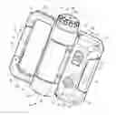 Fig. 01 - Folding flood lighting device