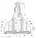 Fig. 01 - LED lamp with three LED chip sets