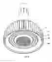 Fig. 07 - LED lamp with three LED chip sets