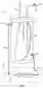 Fig. 03 - Water container flushing system including sediment separator, sediment buster and associated methods