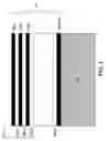 Fig. 04 - Sensor window with a set of layers configured to a particular color and associated with a threshold opacity in a visible spectral range wherein the color is a color-matched to a surface adjacent to the sensor window