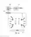Fig. 43 - Operating environment with gestural control and multiple client devices, displays, and users