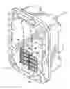 Fig. 01 - Actuator assembly for electrical switches housed in an enclosure