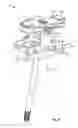Fig. 12 - Component group for galvanically separating an armature and a switching bridge of a relay, the switching bridge being arranged on a switching bridge carrier, and relay