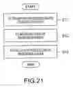 Fig. 22 - Processing apparatus for forming a coating film on a substrate having a camera and a mirror member