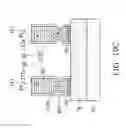 Fig. 18 - Gate structure with desired profile for semiconductor devices