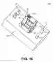 Fig. 16 - Electrical plug and adapter with retractable prongs