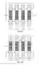 Fig. 19 - Interleaving for the transfer of telegrams with a variable number of sub-packets and successive decoding