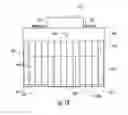 Fig. 15 - Storage and charging station system for portable electronic devices with side access to power distribution components