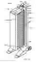 Fig. 28 - Storage and charging station system for portable electronic devices with side access to power distribution components