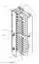 Fig. 35 - Storage and charging station system for portable electronic devices with side access to power distribution components