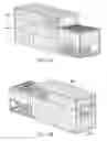 Fig. 05 - Air handling unit with a canopy thereover for use with a data center and method of using the same