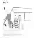 Fig. 10 - Device for pricking the wax caps of a honeycomb frame
