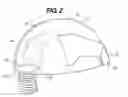 Fig. 04 - Hard hat with filtered, battery-operated air flow system and method